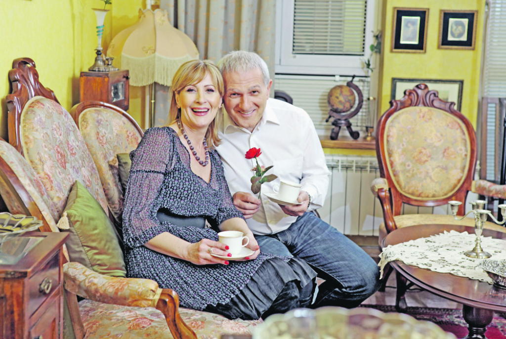 Željko Samardžić sa suprugom