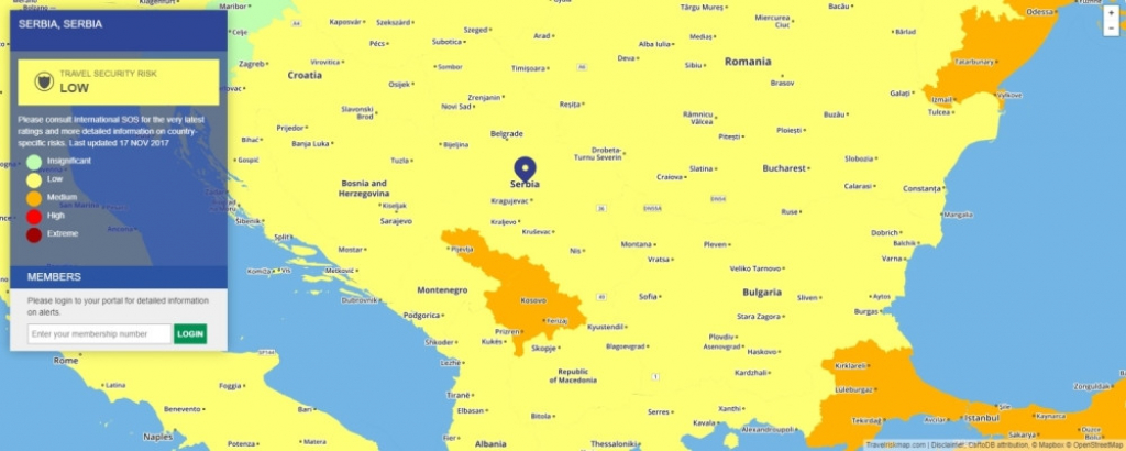 Srbija bezbedna za turiste