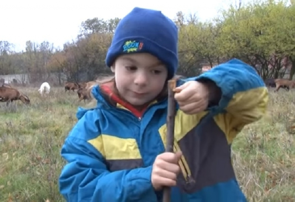Milutin najmlađi pastir u Srbiji