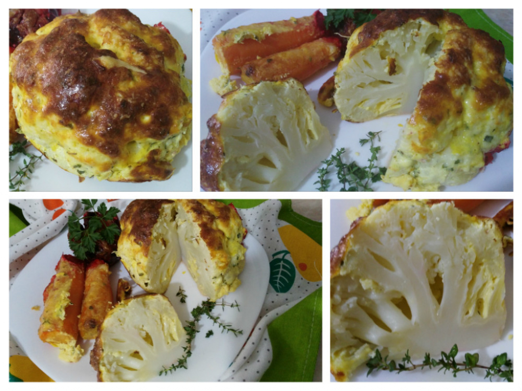 Pečeni karfiol, priprema