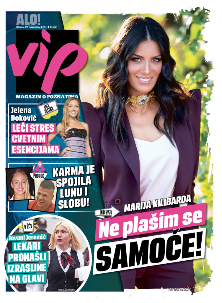 Naslovna strana Vip magazina za 21. novembar