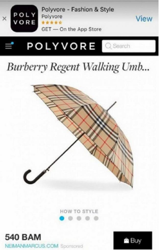 Kišobran supruge Bakira Izetbegovića košta oko 270 evra