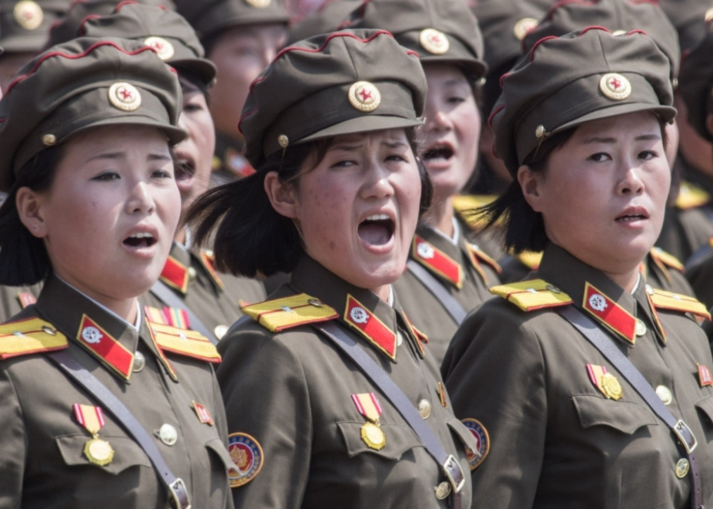 Žene vojnici, Severna Koreja