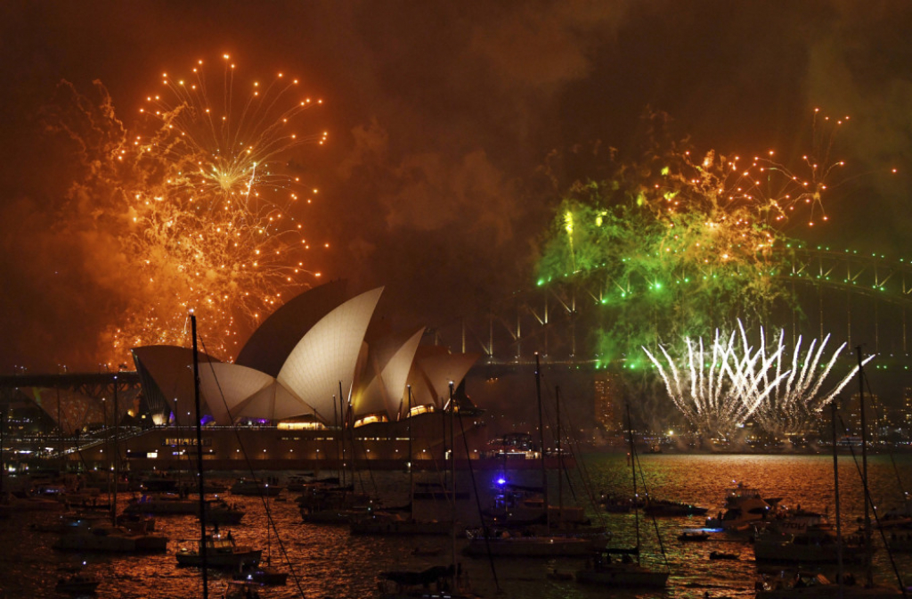 Australija dočekala Novu 2018.