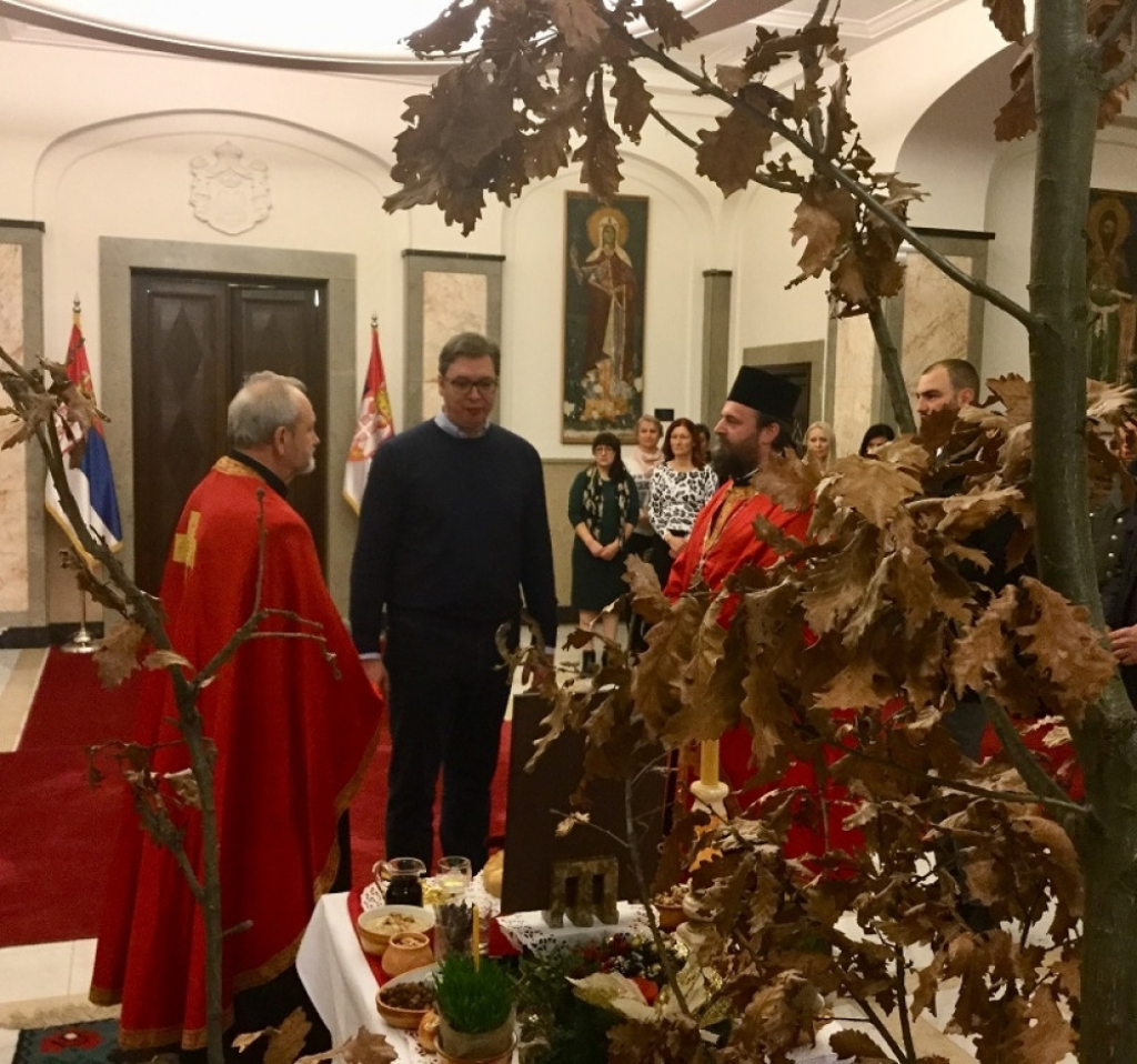 Badnjak u Predsedništvu