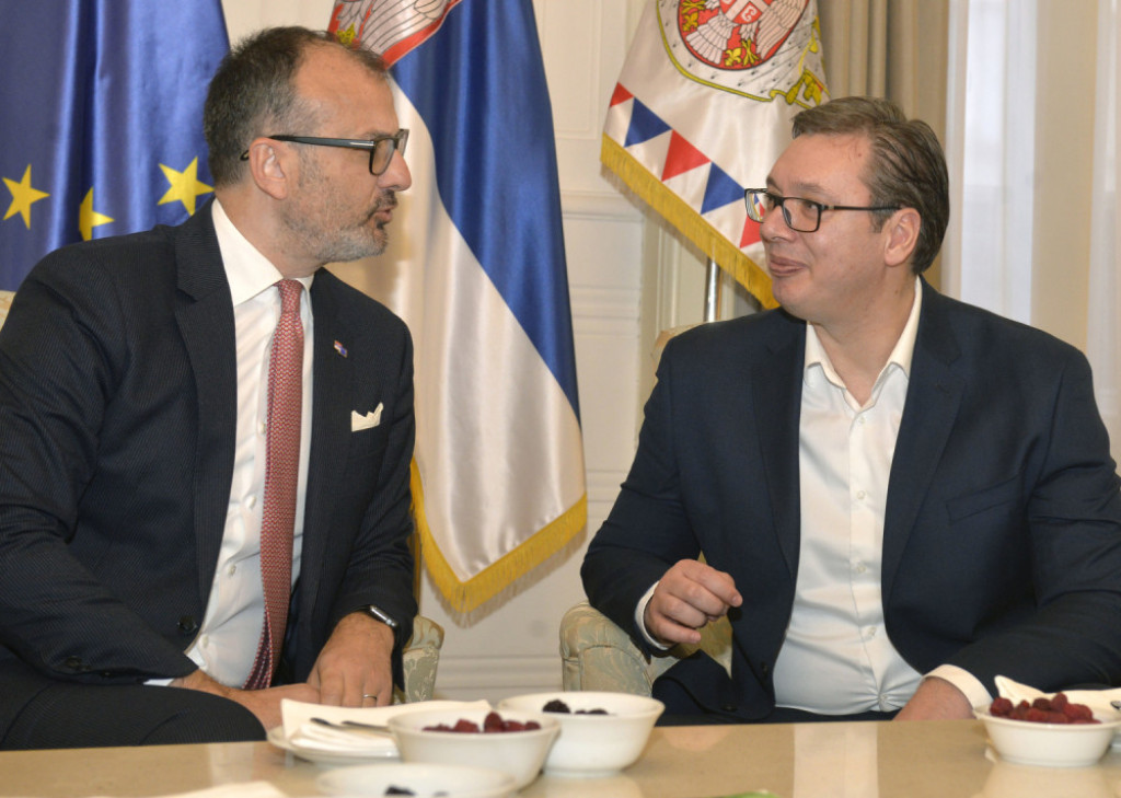 Vučić sa Semom Fabricijem