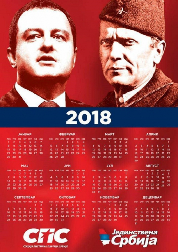 Kalendar Dačić i Tito