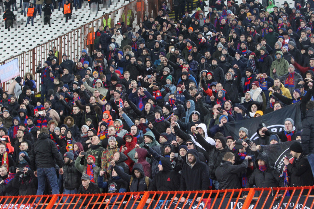 Navijačo CSKA na Marakani