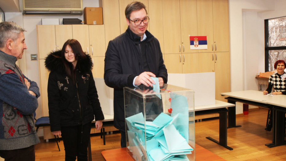 Aleksandar Vučić sa ćerkom