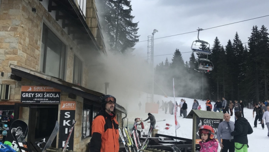 Požar u hotelu Grej na Kopaoniku