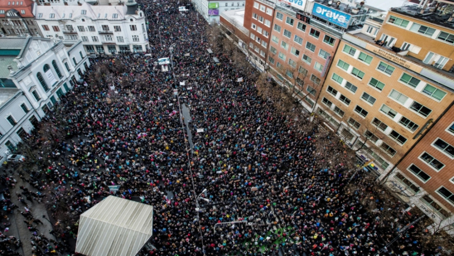 Protesti u Slovačkoj