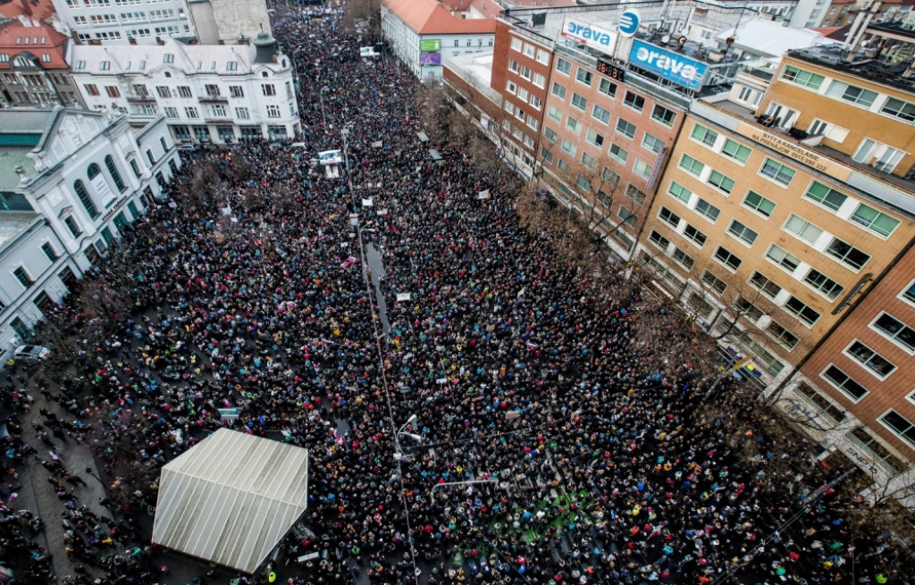 Protesti u Slovačkoj