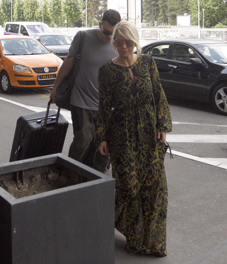 Nataša Bekvalac sa suprugom Lukom Lazukićem