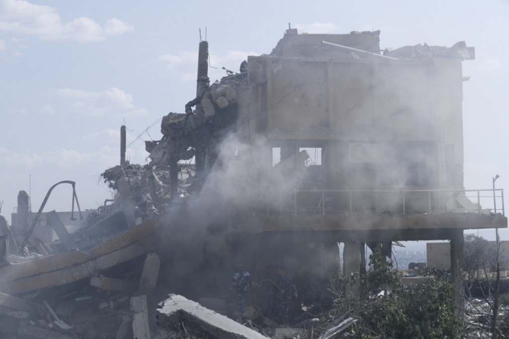 Posledice bombardovanja Damaska