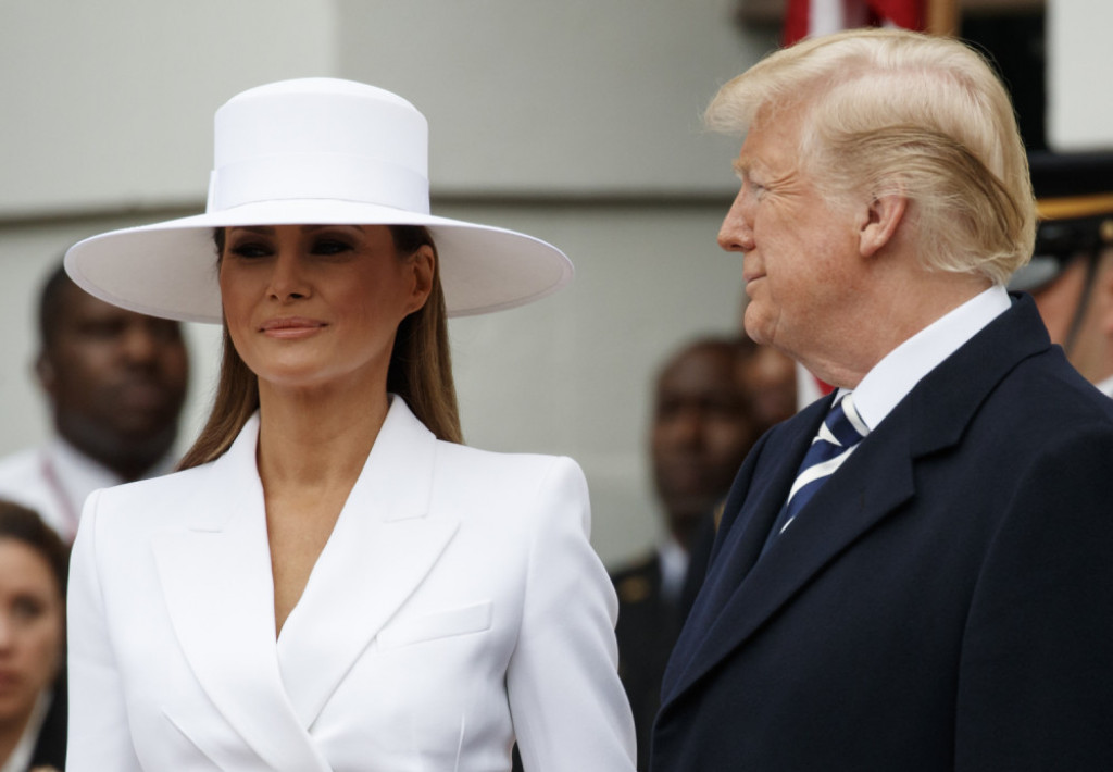 Melanija i Donald Tramp