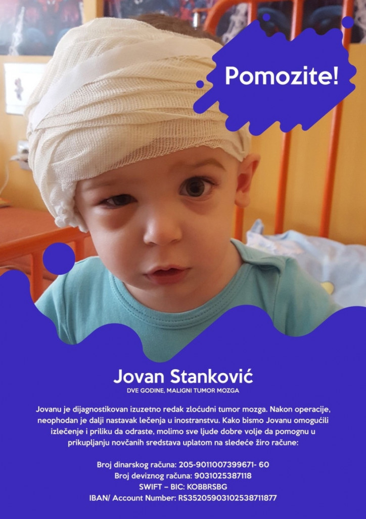 Jovanu Stankoviću je potrebna naša pomoć