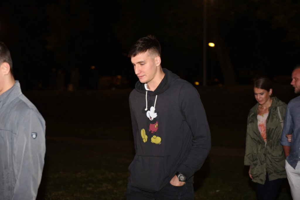 Bogdan Bogdanović na splavu Port