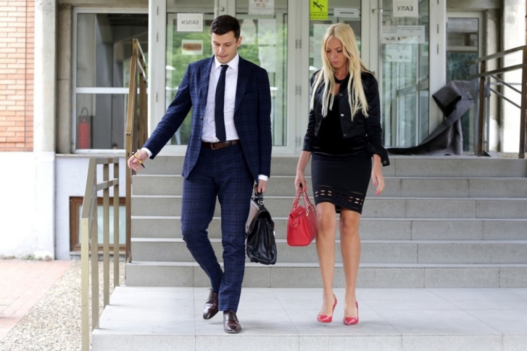 Kostićevi advokati Dimitrije Ilić i Jovana Ralević