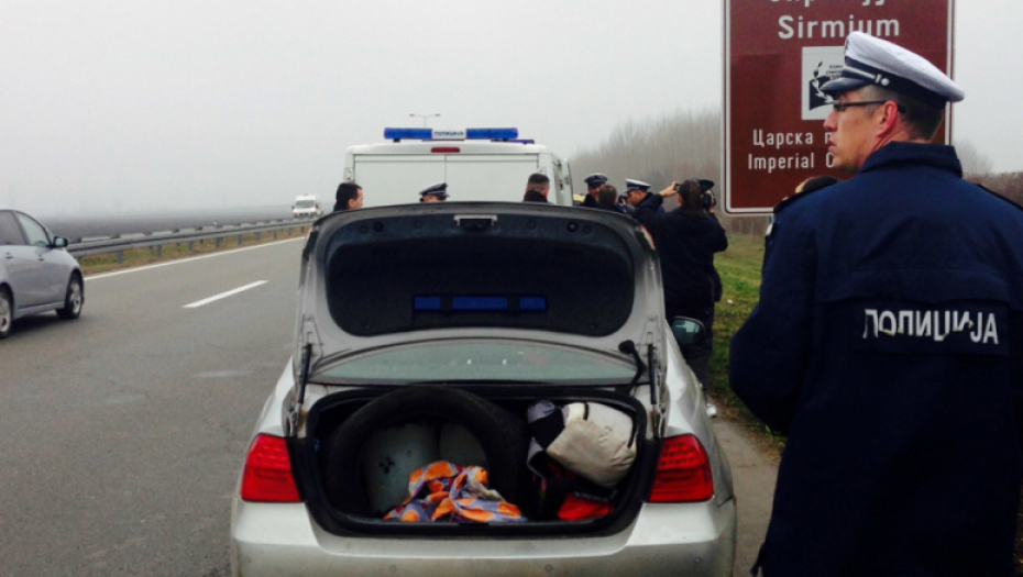 Hapšenje otmičara male Maše nakon policijske potere