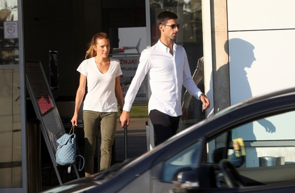 Jelena i Novak Đoković u šoku