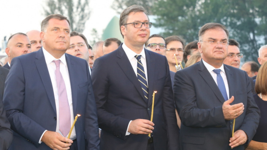 Dodik, Vučić i Ivanić