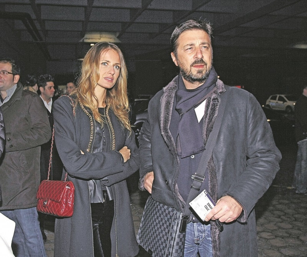 Dragoslav Miša Ognjanović i supruga Sanja Papić