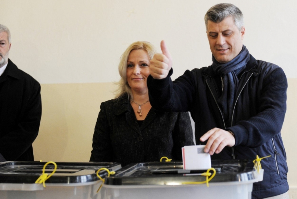 Hašim Tači i Lumnija Tači