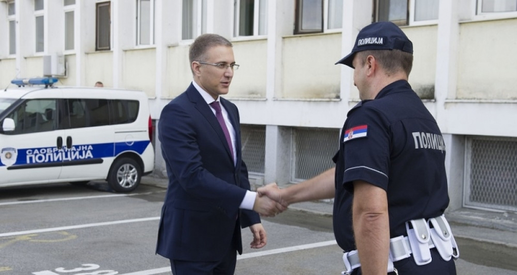 Nebojša Stefanović, policija