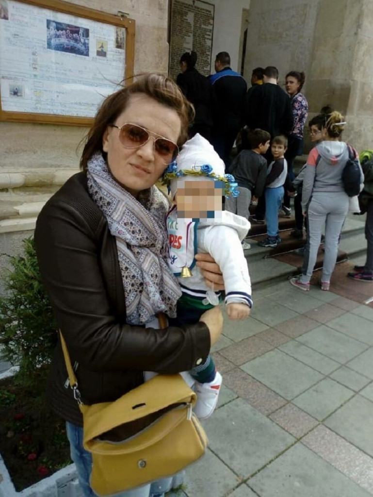 Ljiljana Moharić sa bebom