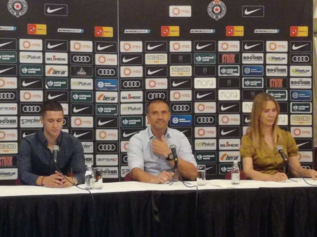 Konferencija za medije FK Partizan