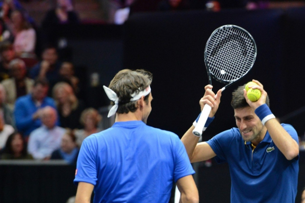 Rodžer Federer i Novak Đoković