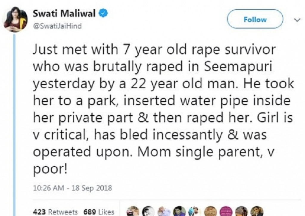 Monstrum silovao dete u Indiji