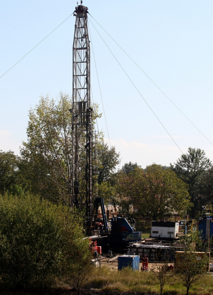 Bušotina na kojoj je došlo do eksplozije