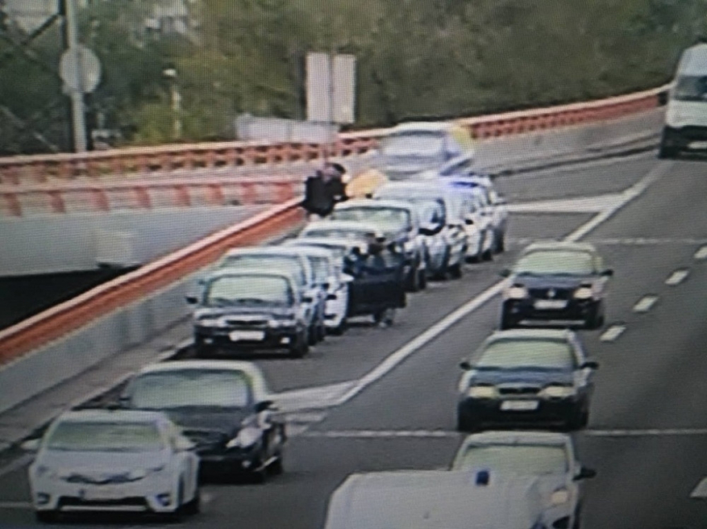 Lančani sudar na Mosarskoj petlji