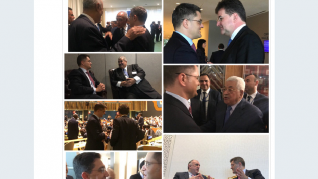 Jeremić se hvali fotkama iz UN