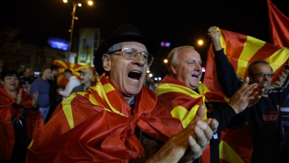Makedonija, Skoplje, referendum