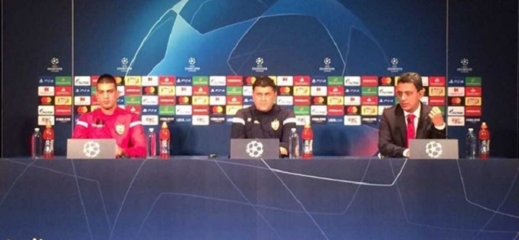 Vladan Milojević i Vujadin Savić na pres konferenciji