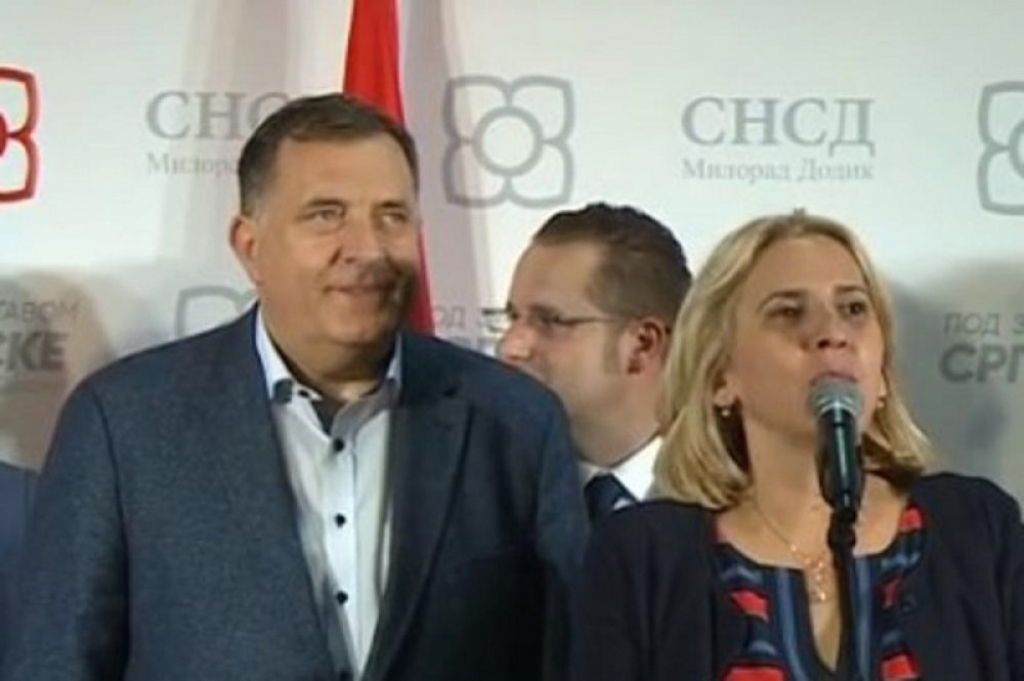 Željka Cvijanović i Milorad Dodik