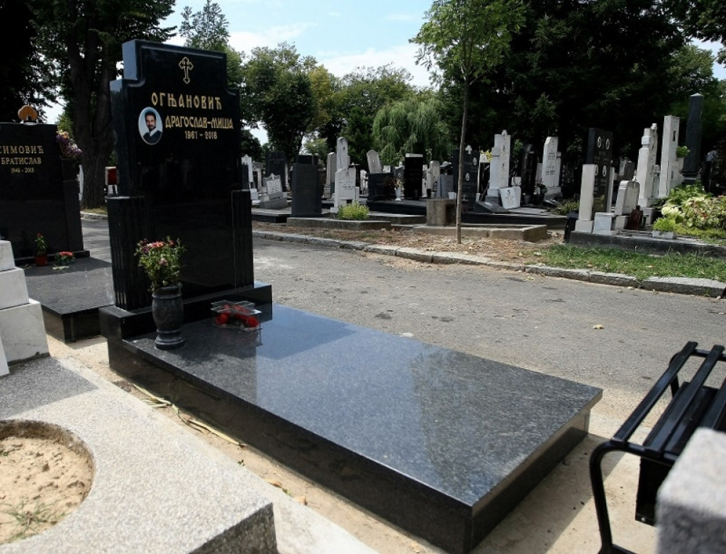 Miša Ognajnović je sahranjen na Novom groblju