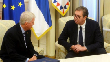 Kajl Skot i Aleksandar Vučić 