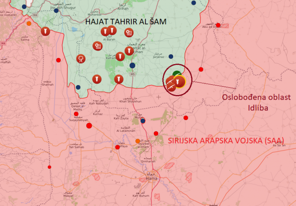 Mapa Idliba