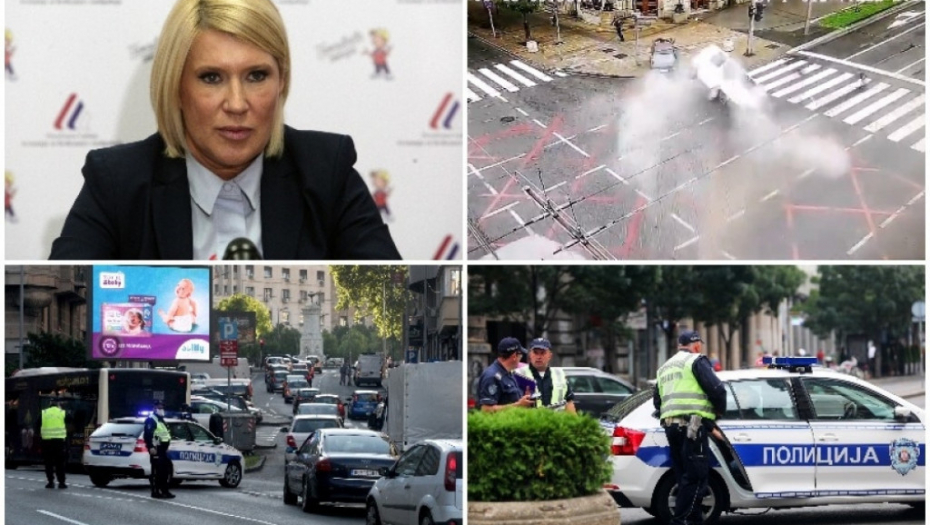 Saobraćajna nesreća, saobraćajna policija, Jasmina Milošević