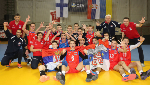 Pionirska odbojkaška reprezentacija Srbije plasirala se na Evropsko prvenstvo