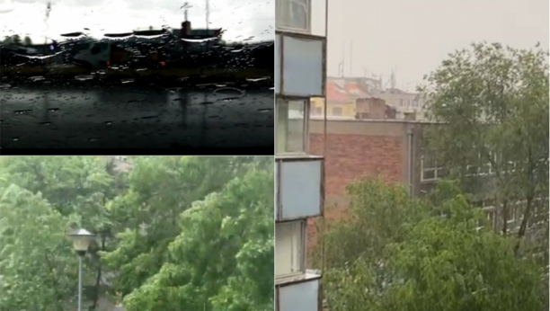 JAKO NEVREME U BEOGRADU: Kiša zaustavila saobraćaj i napravila kolaps, a evo kada se očekuje poboljšanje (VIDEO)