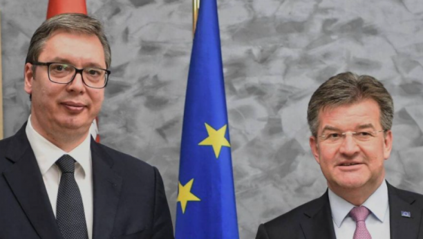 Vučić i Lajčak na sastanku u Briselu: Bez razgovora nema rešenja, a voleo bih da probleme prethodnih i naše generacije, ne ostavljamo našoj deci