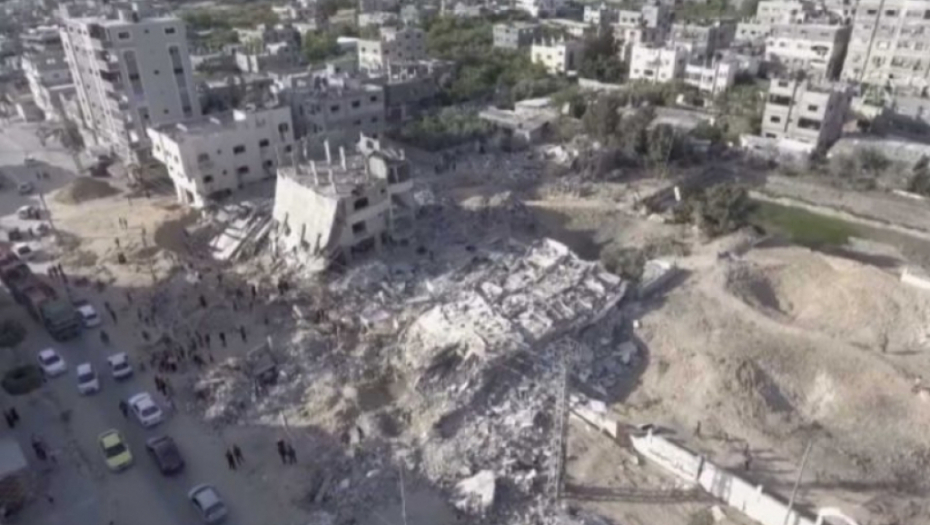 APOKALIPTIČNI SNIMCI GAZE Uništeno više od 2.000 zgrada, prah i pepeo nakon 11 dana vazdušnih napada (VIDEO)