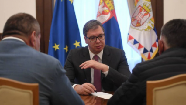 Vučić se sastao sa Grčićem i Rankovićem: Rudari veruju predsedniku Srbije (FOTO)