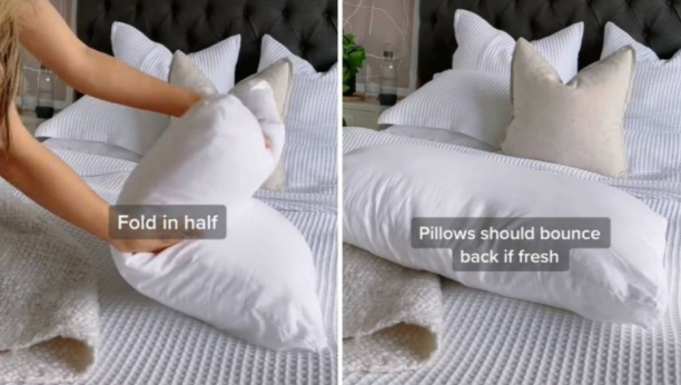 Da li je vreme za novi jastuk? Test od 30 sekundi će vam dati pravi odgovor (VIDEO)