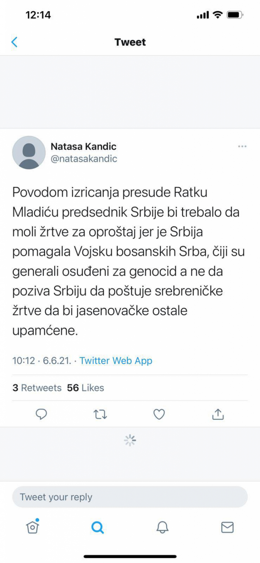 UVEK PROTIV SPSKOG NARODA Nataša Kandić napala predsednika Srbije: Vučiću, treba da tražiš oproštaj