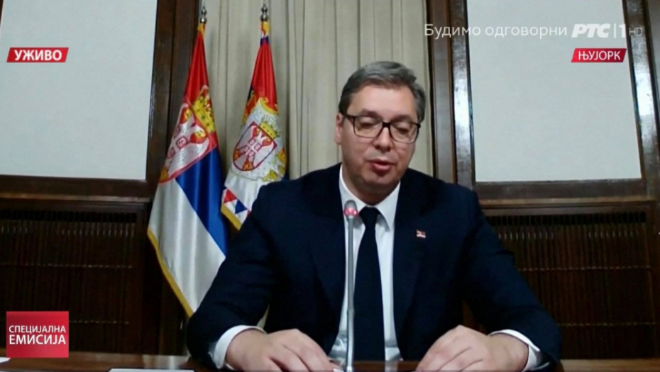 "SRBI, GLAVE GORE!" Predsednik Vučić poslao poruku srpskom narodu nakon obraćanja pred Savetom bezbednosti